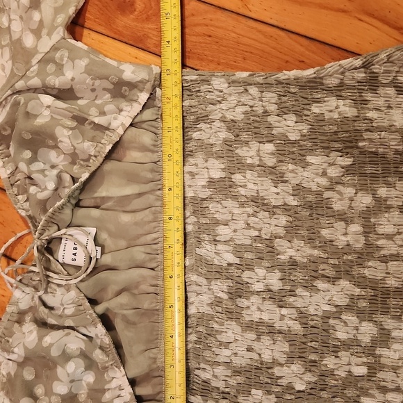 Sabo skirt puff sleeve mini - Picture 8 of 9